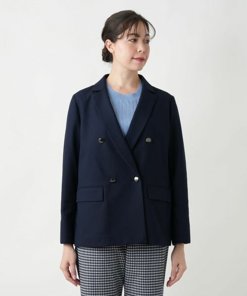 Leilian PLUS HOUSE / レリアンプラスハウス テーラードジャケット | 【店舗人気】ダブルブレストジャケット | 詳細4