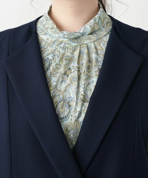 Leilian PLUS HOUSE / レリアンプラスハウス テーラードジャケット | 【店舗人気】ダブルラペルドベスト【Leilian WHITE LABEL】 | 詳細8