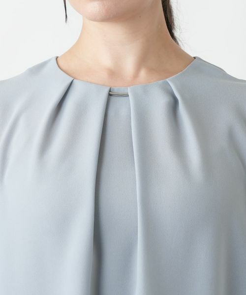 Leilian PLUS HOUSE / レリアンプラスハウス シャツ・ブラウス | 【店舗人気】タックブラウス【セレモニー】【Leilian WHITE LABEL】 | 詳細13