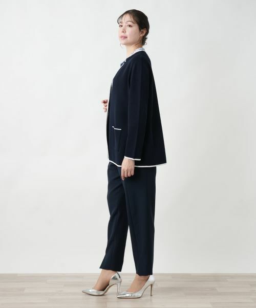 Leilian PLUS HOUSE / レリアンプラスハウス テーラードジャケット | 【店舗人気】カーディガン調ジャケット | 詳細2