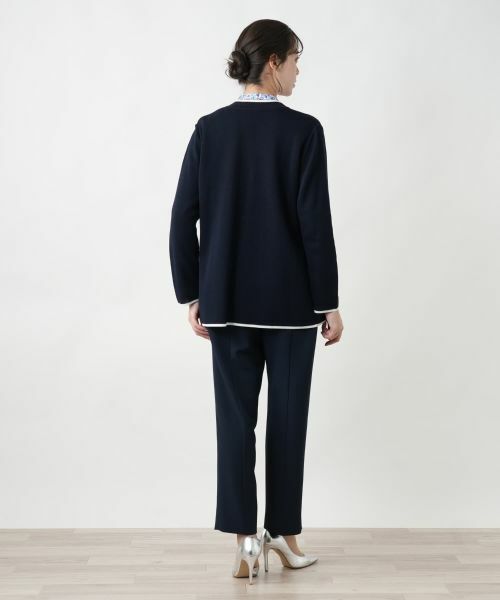 Leilian PLUS HOUSE / レリアンプラスハウス テーラードジャケット | 【店舗人気】カーディガン調ジャケット | 詳細3