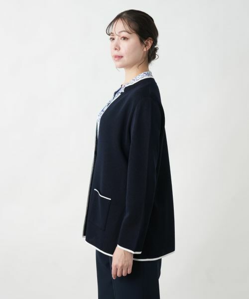 Leilian PLUS HOUSE / レリアンプラスハウス テーラードジャケット | 【店舗人気】カーディガン調ジャケット | 詳細5