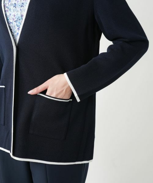 Leilian PLUS HOUSE / レリアンプラスハウス テーラードジャケット | 【店舗人気】カーディガン調ジャケット | 詳細9