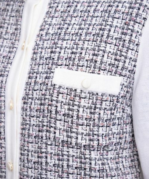 Leilian PLUS HOUSE / レリアンプラスハウス カーディガン・ボレロ | ツイードカーディガン【セレモニースタイル】 | 詳細13