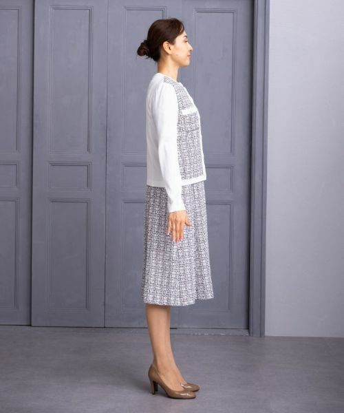 Leilian PLUS HOUSE / レリアンプラスハウス カーディガン・ボレロ | ツイードカーディガン【セレモニースタイル】 | 詳細6