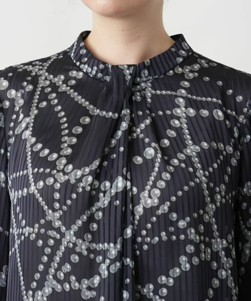 Leilian PLUS HOUSE / レリアンプラスハウス シャツ・ブラウス | 【店舗人気】プリントタックブラウス | 詳細10