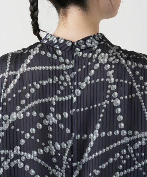 Leilian PLUS HOUSE / レリアンプラスハウス シャツ・ブラウス | 【店舗人気】プリントタックブラウス | 詳細11