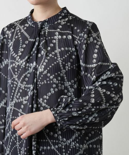 Leilian PLUS HOUSE / レリアンプラスハウス シャツ・ブラウス | 【店舗人気】プリントタックブラウス | 詳細12