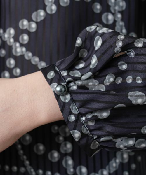 Leilian PLUS HOUSE / レリアンプラスハウス シャツ・ブラウス | 【店舗人気】プリントタックブラウス | 詳細14