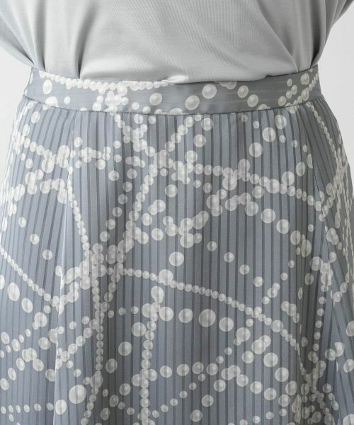 Leilian PLUS HOUSE / レリアンプラスハウス ミニ・ひざ丈スカート | 【店舗人気】プリントミモレスカート | 詳細11