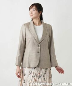 Leilian PLUS HOUSE / レリアンプラスハウス テーラードジャケット | 【店舗人気】テーラードジャケット【LORO PIANA】