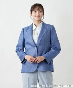 Leilian PLUS HOUSE / レリアンプラスハウス テーラードジャケット | 【店舗人気】テーラードジャケット【LORO PIANA】