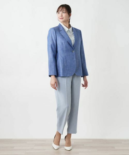 Leilian PLUS HOUSE / レリアンプラスハウス テーラードジャケット | 【店舗人気】テーラードジャケット【LORO PIANA】 | 詳細1