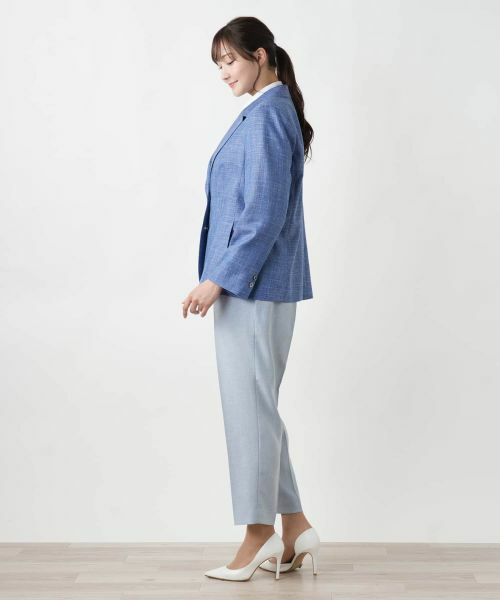 Leilian PLUS HOUSE / レリアンプラスハウス テーラードジャケット | 【店舗人気】テーラードジャケット【LORO PIANA】 | 詳細2