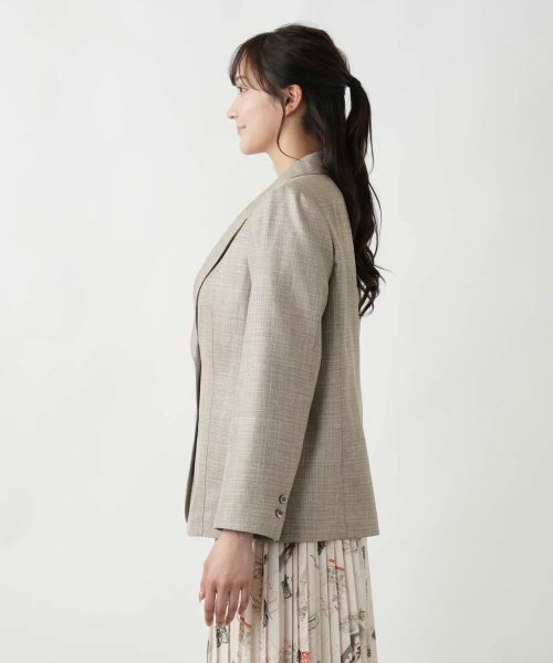 Leilian PLUS HOUSE / レリアンプラスハウス テーラードジャケット | 【店舗人気】テーラードジャケット【LORO PIANA】 | 詳細8