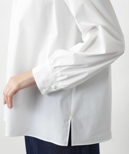 Leilian PLUS HOUSE / レリアンプラスハウス シャツ・ブラウス | 【店舗人気】スタンドカラーブラウス | 詳細9