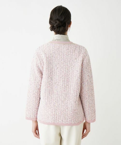 Leilian PLUS HOUSE / レリアンプラスハウス カーディガン・ボレロ | 【店舗人気】ツイードニットカーディガン | 詳細10