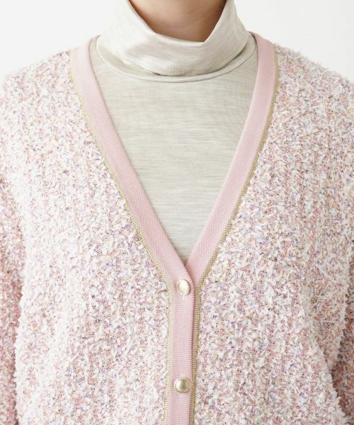 Leilian PLUS HOUSE / レリアンプラスハウス カーディガン・ボレロ | 【店舗人気】ツイードニットカーディガン | 詳細11