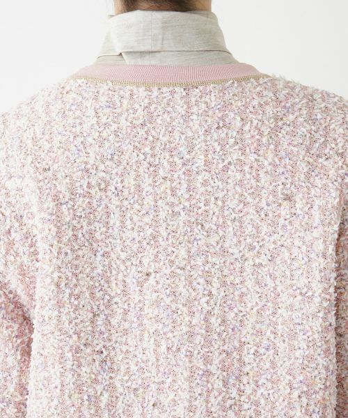 Leilian PLUS HOUSE / レリアンプラスハウス カーディガン・ボレロ | 【店舗人気】ツイードニットカーディガン | 詳細12