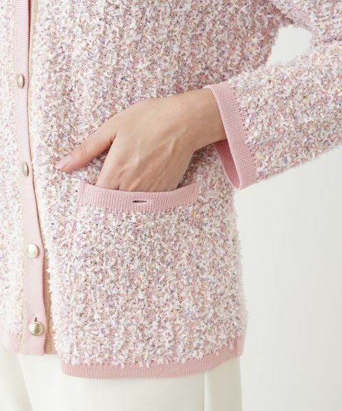 Leilian PLUS HOUSE / レリアンプラスハウス カーディガン・ボレロ | 【店舗人気】ツイードニットカーディガン | 詳細14