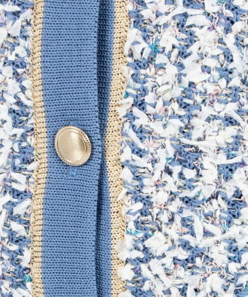 Leilian PLUS HOUSE / レリアンプラスハウス カーディガン・ボレロ | 【店舗人気】ツイードニットカーディガン | 詳細4