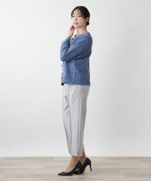 Leilian PLUS HOUSE / レリアンプラスハウス カーディガン・ボレロ | 【店舗人気】クルーネックカ−ディガン | 詳細2