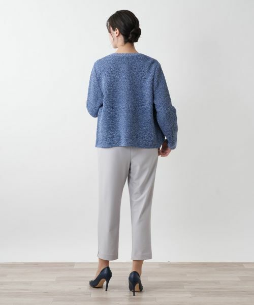 Leilian PLUS HOUSE / レリアンプラスハウス カーディガン・ボレロ | 【店舗人気】クルーネックカ−ディガン | 詳細3