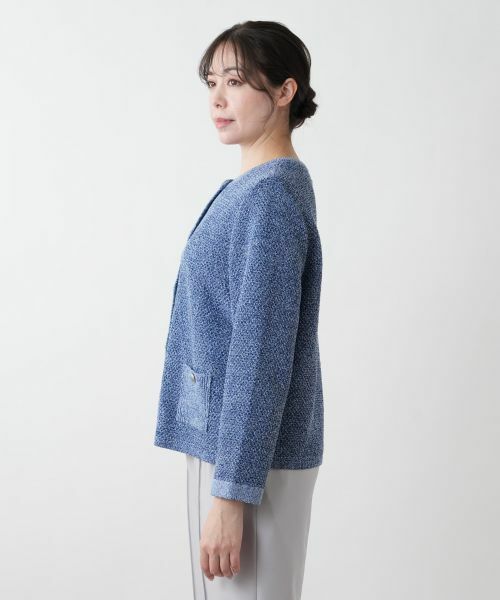 Leilian PLUS HOUSE / レリアンプラスハウス カーディガン・ボレロ | 【店舗人気】クルーネックカ−ディガン | 詳細5