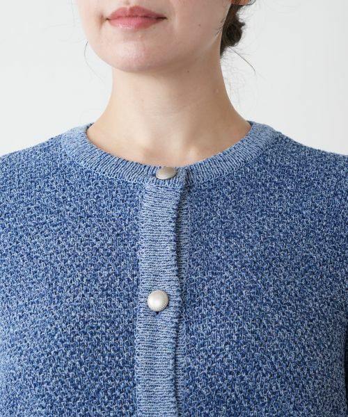Leilian PLUS HOUSE / レリアンプラスハウス カーディガン・ボレロ | 【店舗人気】クルーネックカ−ディガン | 詳細7