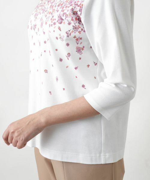 Leilian PLUS HOUSE / レリアンプラスハウス カットソー | 【店舗人気】七分袖カットソー | 詳細12