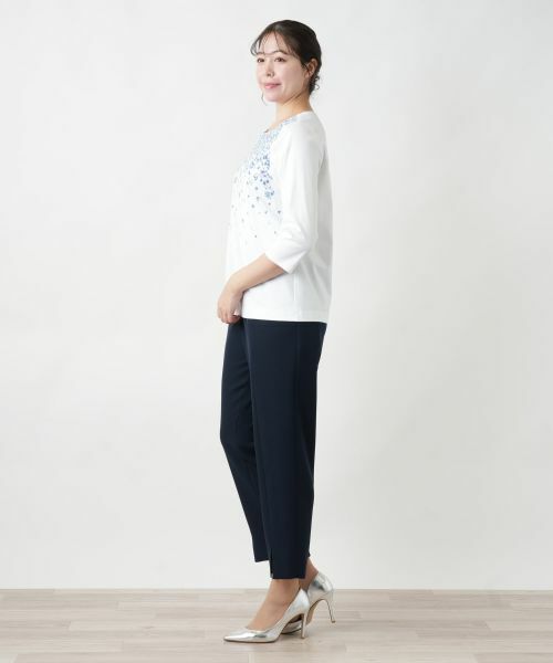 Leilian PLUS HOUSE / レリアンプラスハウス カットソー | 【店舗人気】七分袖カットソー | 詳細2