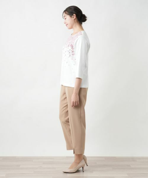 Leilian PLUS HOUSE / レリアンプラスハウス カットソー | 【店舗人気】七分袖カットソー | 詳細5