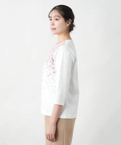 Leilian PLUS HOUSE / レリアンプラスハウス カットソー | 【店舗人気】七分袖カットソー | 詳細8