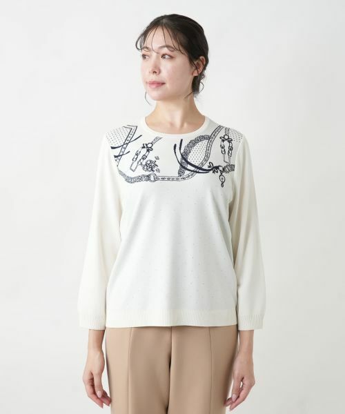 Leilian PLUS HOUSE / レリアンプラスハウス ニット・セーター | 【店舗人気】セ−タ− | 詳細7