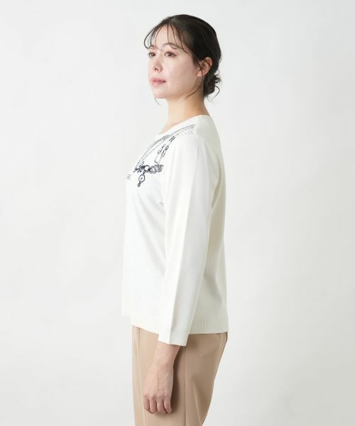 Leilian PLUS HOUSE / レリアンプラスハウス ニット・セーター | 【店舗人気】セ−タ− | 詳細8