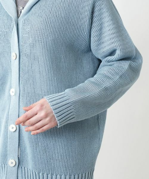 Leilian PLUS HOUSE / レリアンプラスハウス カーディガン・ボレロ | 【店舗人気】フーデッドカーディガン【MUSE BY ROCHAS Premiere】 | 詳細12