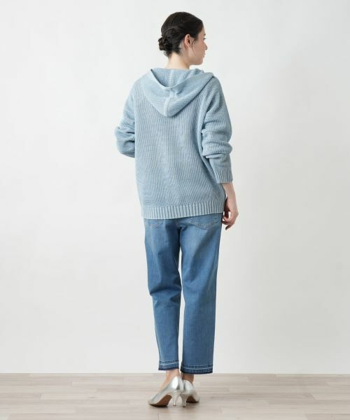 Leilian PLUS HOUSE / レリアンプラスハウス カーディガン・ボレロ | 【店舗人気】フーデッドカーディガン【MUSE BY ROCHAS Premiere】 | 詳細6