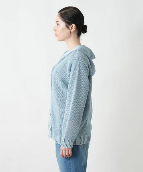 Leilian PLUS HOUSE / レリアンプラスハウス カーディガン・ボレロ | 【店舗人気】フーデッドカーディガン【MUSE BY ROCHAS Premiere】 | 詳細8