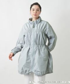 Leilian PLUS HOUSE / レリアンプラスハウス その他アウター | スタンドカラーコート【MUSE BY ROCHAS Premiere】