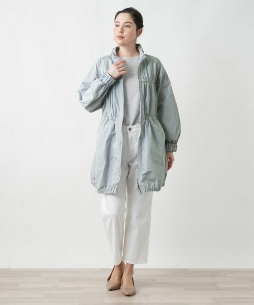 Leilian PLUS HOUSE / レリアンプラスハウス その他アウター | スタンドカラーコート【MUSE BY ROCHAS Premiere】 | 詳細1