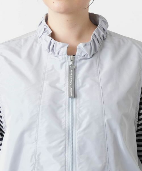 Leilian PLUS HOUSE / レリアンプラスハウス テーラードジャケット | 【店舗人気】スタンドカラーベスト【MUSE BY ROCHAS Premiere】 | 詳細10