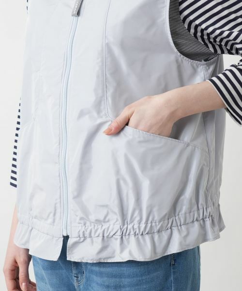 Leilian PLUS HOUSE / レリアンプラスハウス テーラードジャケット | 【店舗人気】スタンドカラーベスト【MUSE BY ROCHAS Premiere】 | 詳細14