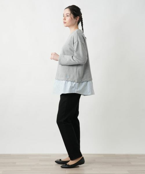 Leilian PLUS HOUSE / レリアンプラスハウス カットソー | 【店舗人気】レイヤードトップス【MUSE BY ROCHAS Premiere】 | 詳細2