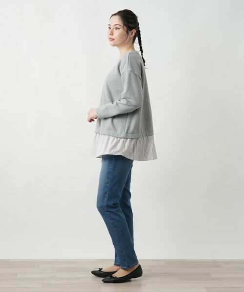 Leilian PLUS HOUSE / レリアンプラスハウス カットソー | 【店舗人気】レイヤードトップス【MUSE BY ROCHAS Premiere】 | 詳細5