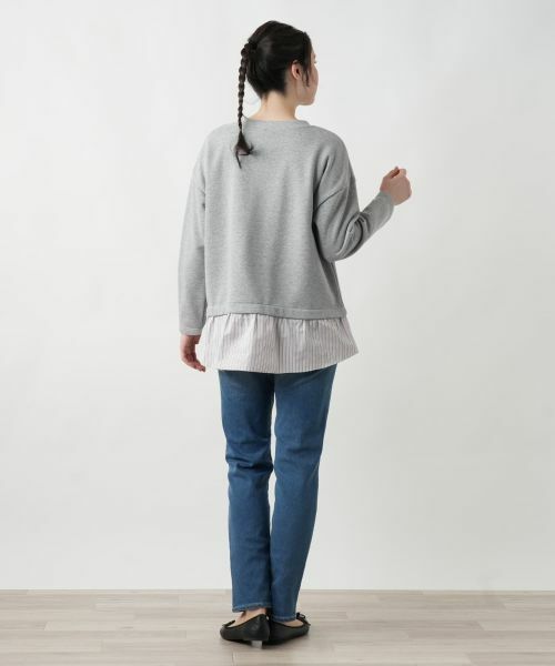 Leilian PLUS HOUSE / レリアンプラスハウス カットソー | 【店舗人気】レイヤードトップス【MUSE BY ROCHAS Premiere】 | 詳細6