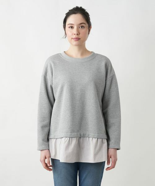 Leilian PLUS HOUSE / レリアンプラスハウス カットソー | 【店舗人気】レイヤードトップス【MUSE BY ROCHAS Premiere】 | 詳細7