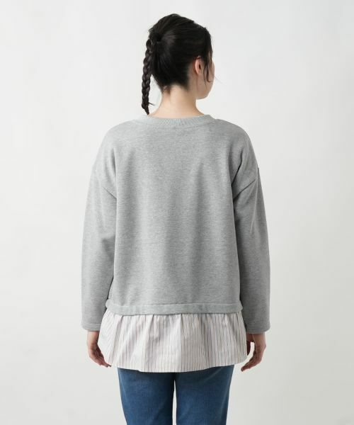 Leilian PLUS HOUSE / レリアンプラスハウス カットソー | 【店舗人気】レイヤードトップス【MUSE BY ROCHAS Premiere】 | 詳細9