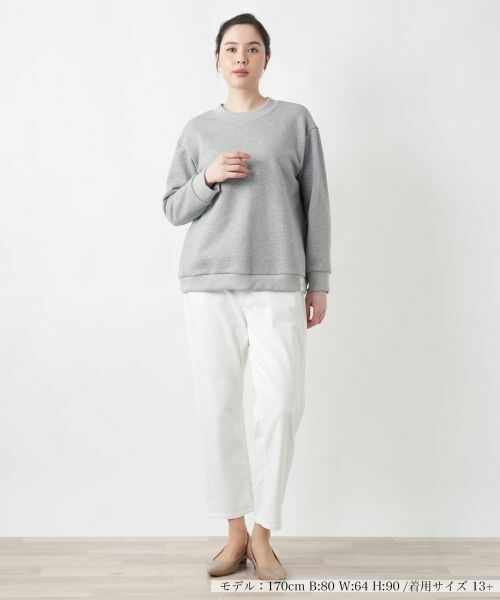 Leilian PLUS HOUSE / レリアンプラスハウス カットソー | ラインストーンカットソー【MUSE BY ROCHAS Premiere】 | 詳細1