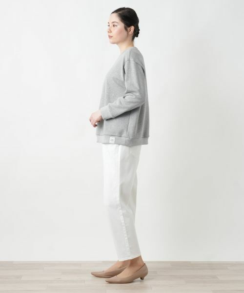 Leilian PLUS HOUSE / レリアンプラスハウス カットソー | ラインストーンカットソー【MUSE BY ROCHAS Premiere】 | 詳細2