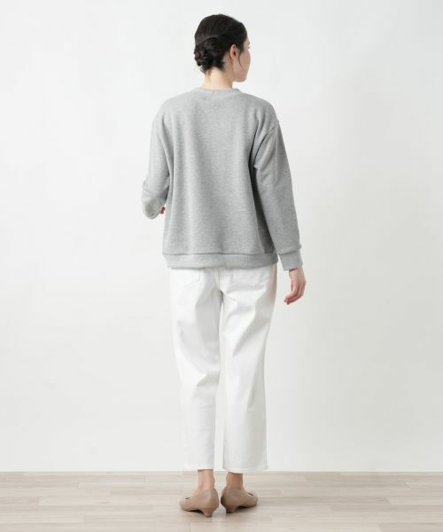 Leilian PLUS HOUSE / レリアンプラスハウス カットソー | ラインストーンカットソー【MUSE BY ROCHAS Premiere】 | 詳細3